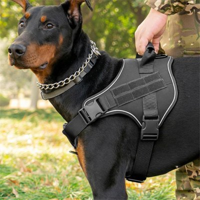Harnais Chien Tactique Anti - Traction - Excursion Chien