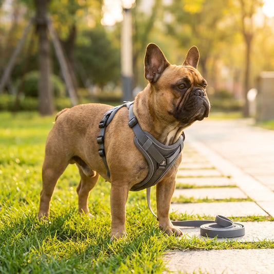 Harnais Pour Bouledogue Français | Anti-Traction - Excursion Chien
