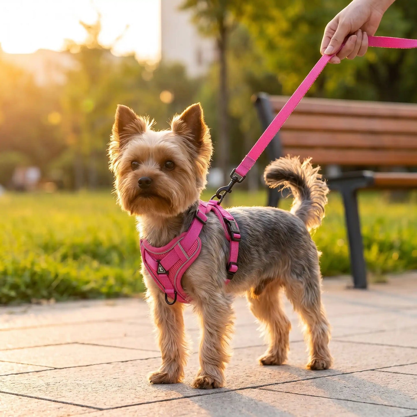 Harnais pour yorkshire | Anti-Traction Sécurisé - Excursion Chien
