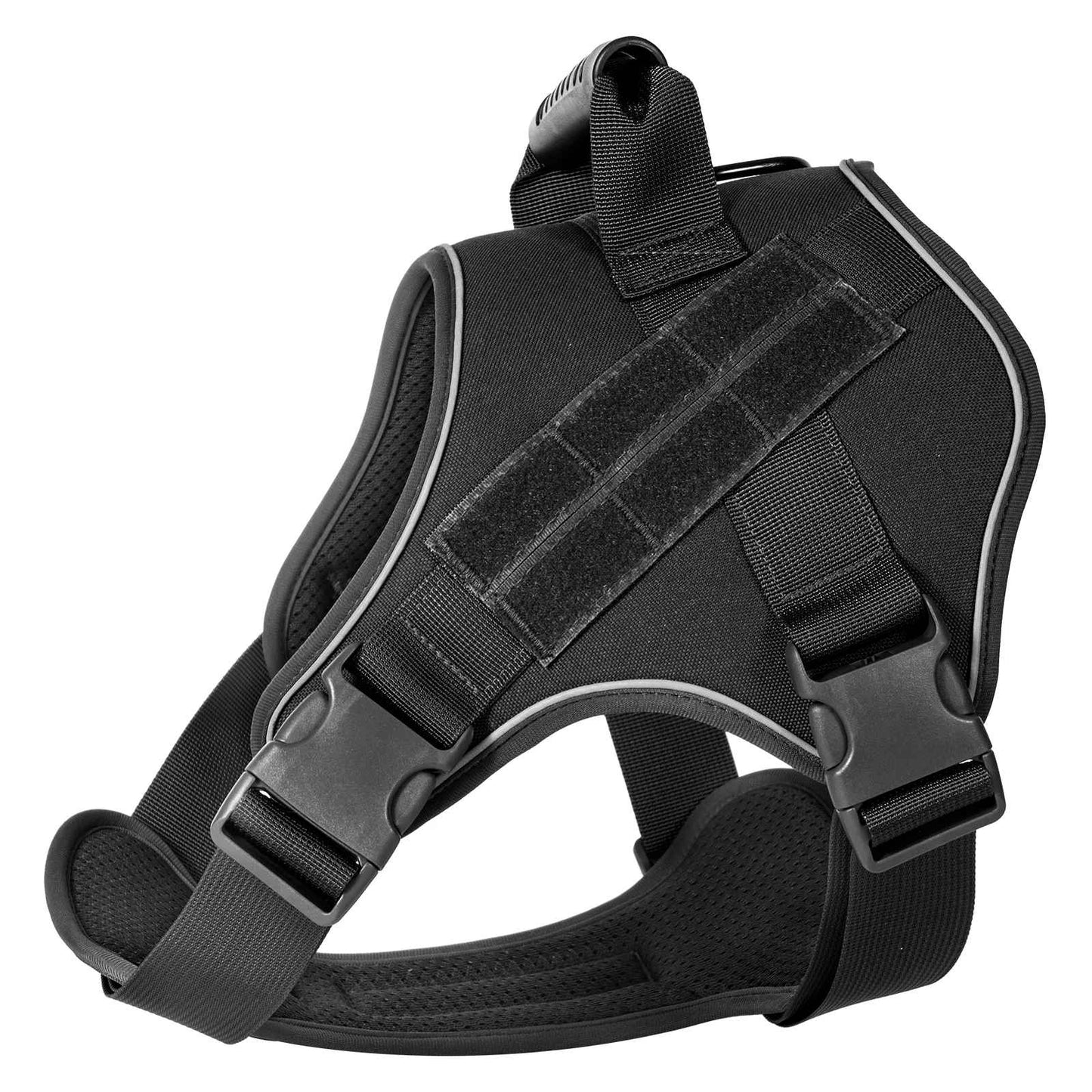 harnais tactique noir pour chien