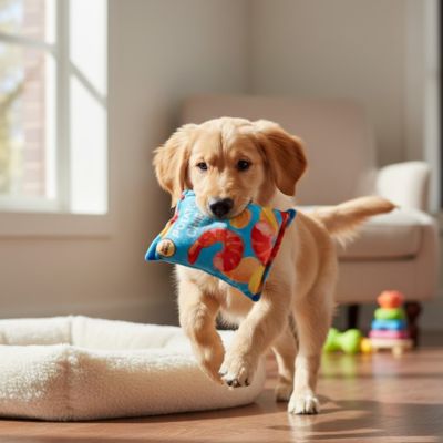 jeux interactif pour chien | Sac Chips Crépitant - Excursion Chien