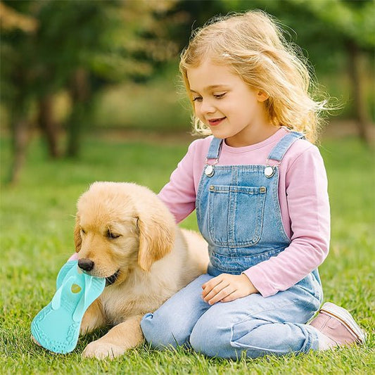 Jouet Bébé Chien Sandale Apaisante | Dentition Chiot Silicone - Excursion Chien