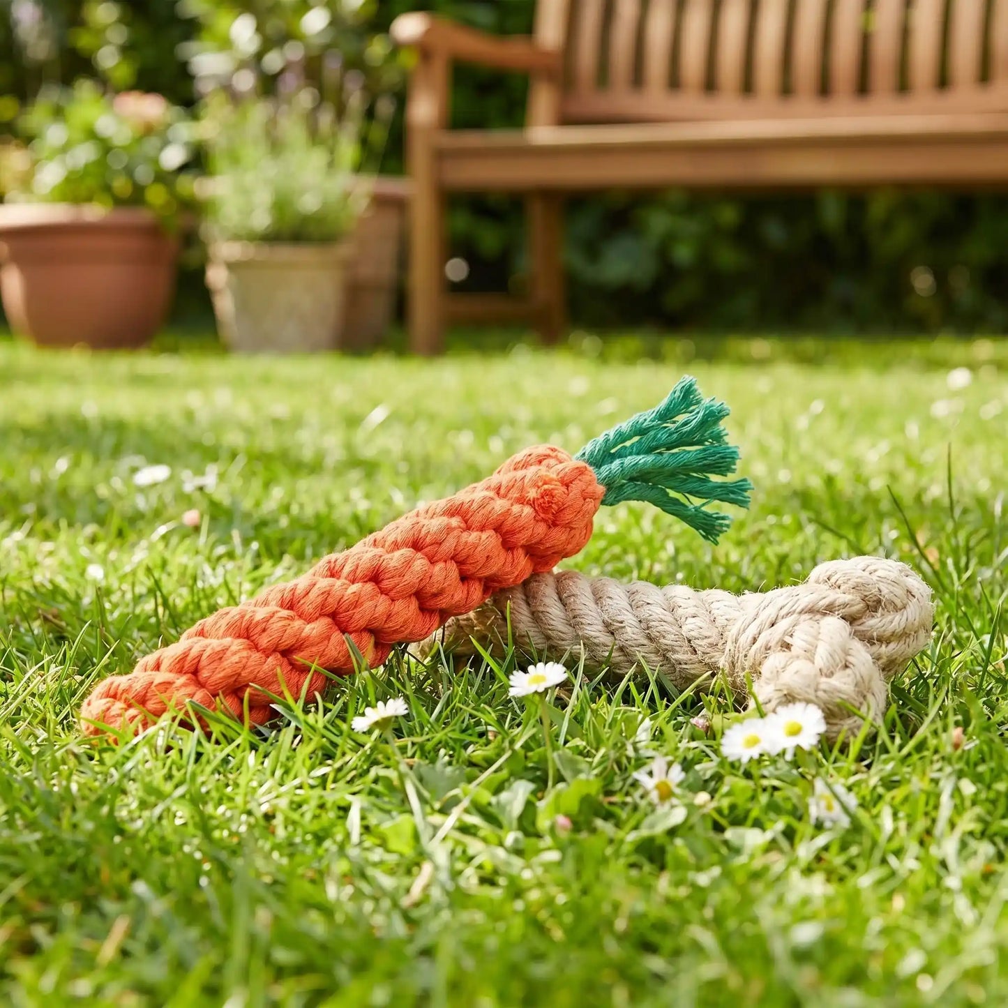 jouet carotte pour chien adapté à toutes les races canines