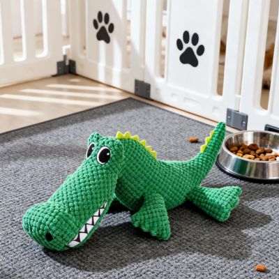 jouet crocodile pour chien résistant qui réduit le stress chez votre animal
