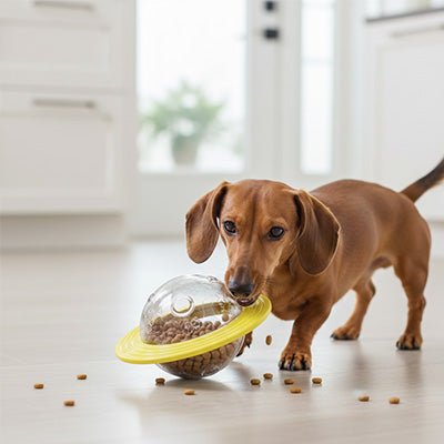 Jouet friandise chien | UFO Ralentisseur - Excursion Chien