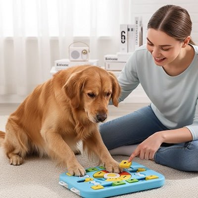 jouet interactif pour chien | Puzzle Évolutif - Excursion Chien