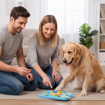 jouet interactif pour chien | Puzzle Évolutif - Excursion Chien