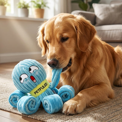 jouet pieuvre pour chien qui transforme les repas en aventures ludiques