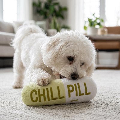 Jouet pour chien​ en texture moelleuse et confortable