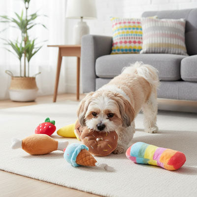 jouet pour chiot qui mordille adapté aux petites mâchoires