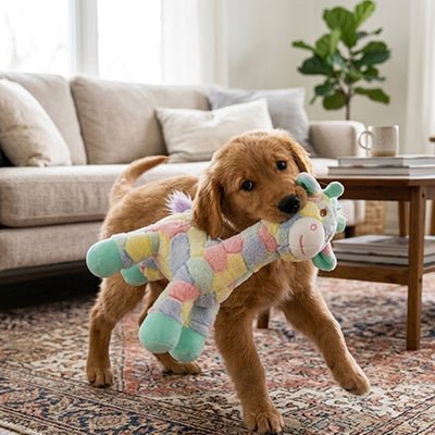 jouet pour dent chiot | Girafe Apaisant - Excursion Chien