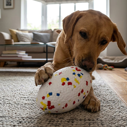 jouet oeuf pour chien qui stimule l'instinct de jeu du chien