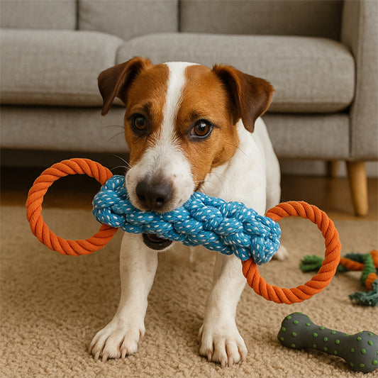jouet resistant chien qui prend soin des dents