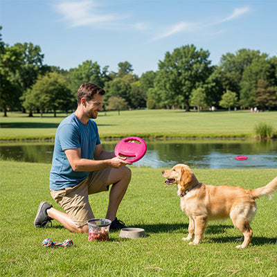 jouet exterieur pour chien | Frisbee Souple Flottant