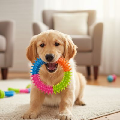Jouet pour petit chien | Ultra - résistant texturé - Excursion Chien