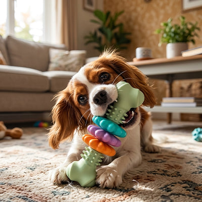 jouets a macher pour chien qui protègent les dents de l'animal