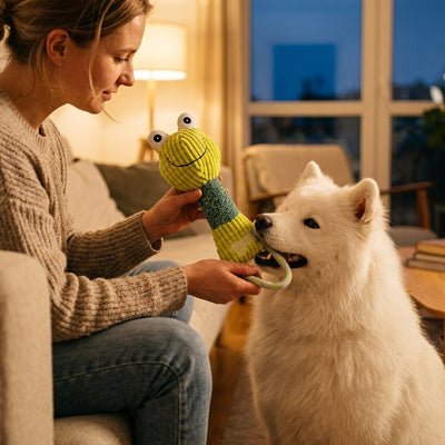 Jouet interactif pour Chien | Velours côtelé résistant - Excursion Chien