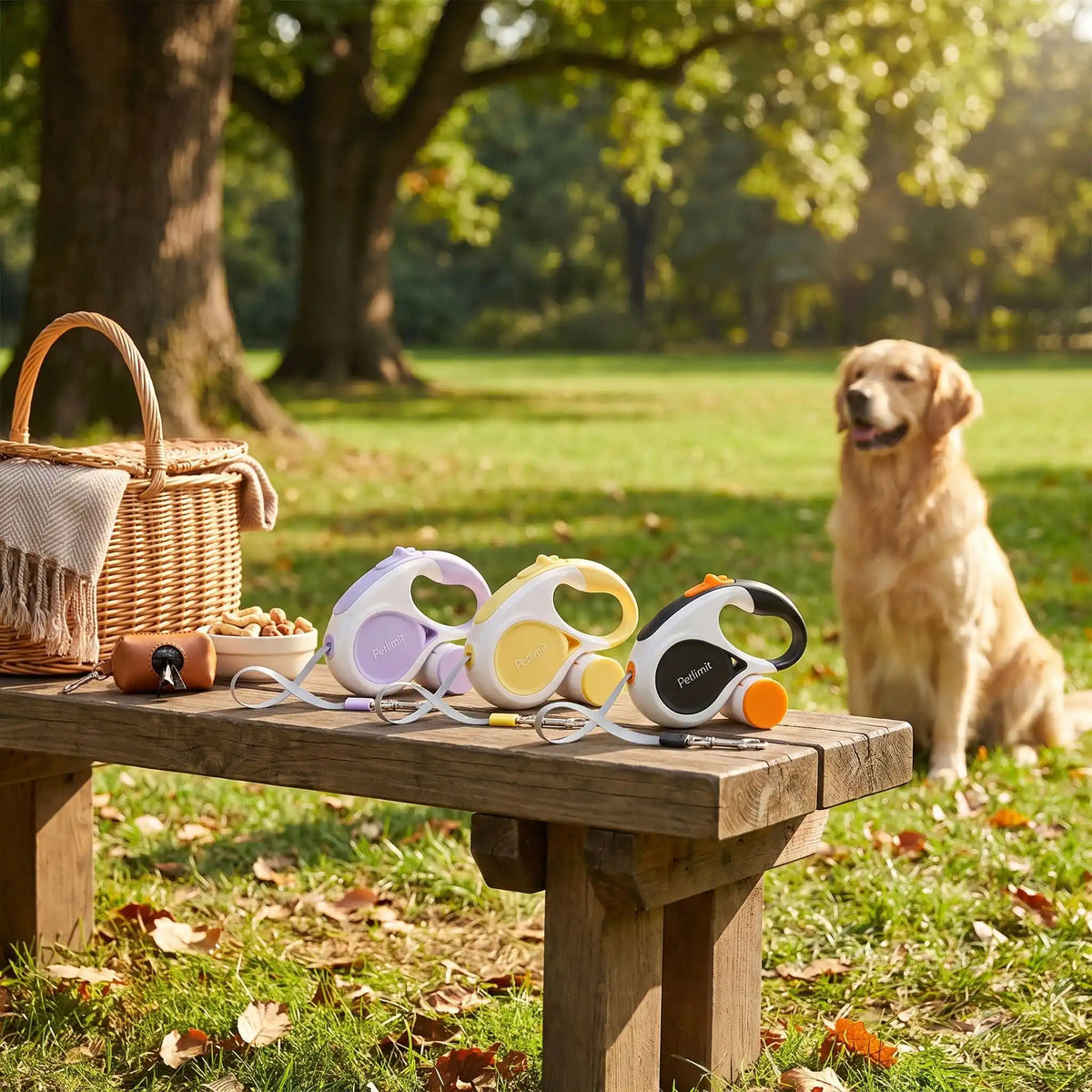 Laisse Chien Enrouleur | Compact Coque ABS - Excursion Chien