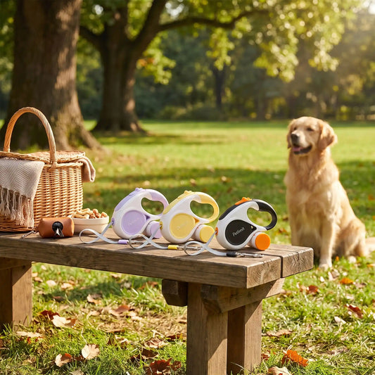 Laisse Chien Enrouleur | Compact Coque ABS - Excursion Chien
