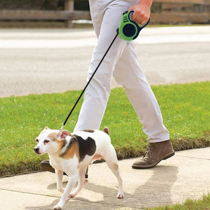 laisse enrouleur pour gros chien avec mécanisme de freinage progressif qui absorbe les mouvements brusques
