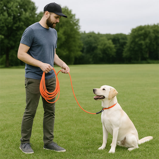 laisse pour chien longue qui s'adapte à toutes vos sorties