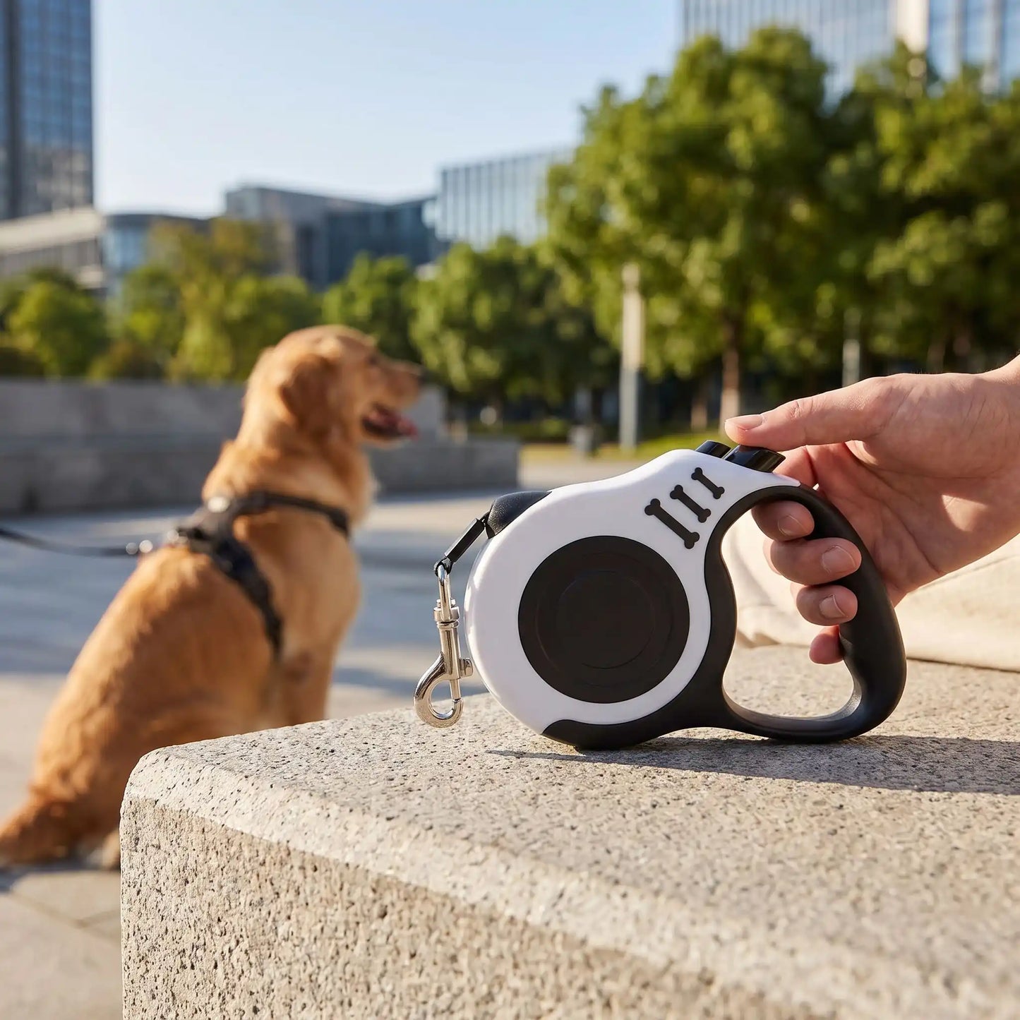 Laisse Pour Chien Rétractable | Liberté Contrôlée