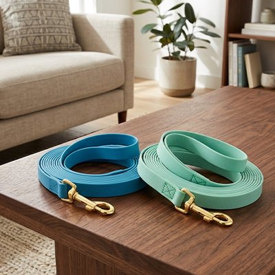 Longe pour Chien en biothane imperméable et résistant aux intempéries