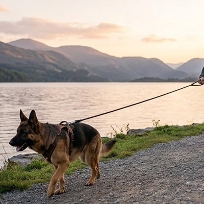 Longe pour Chien qui convient aux promenades urbaines comme aux sorties en nature