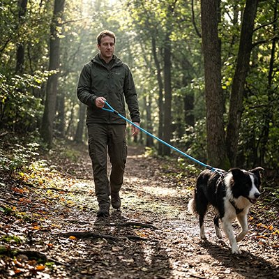 Longe pour Chien qui offre une durabilité accrue même avec des animaux puissants