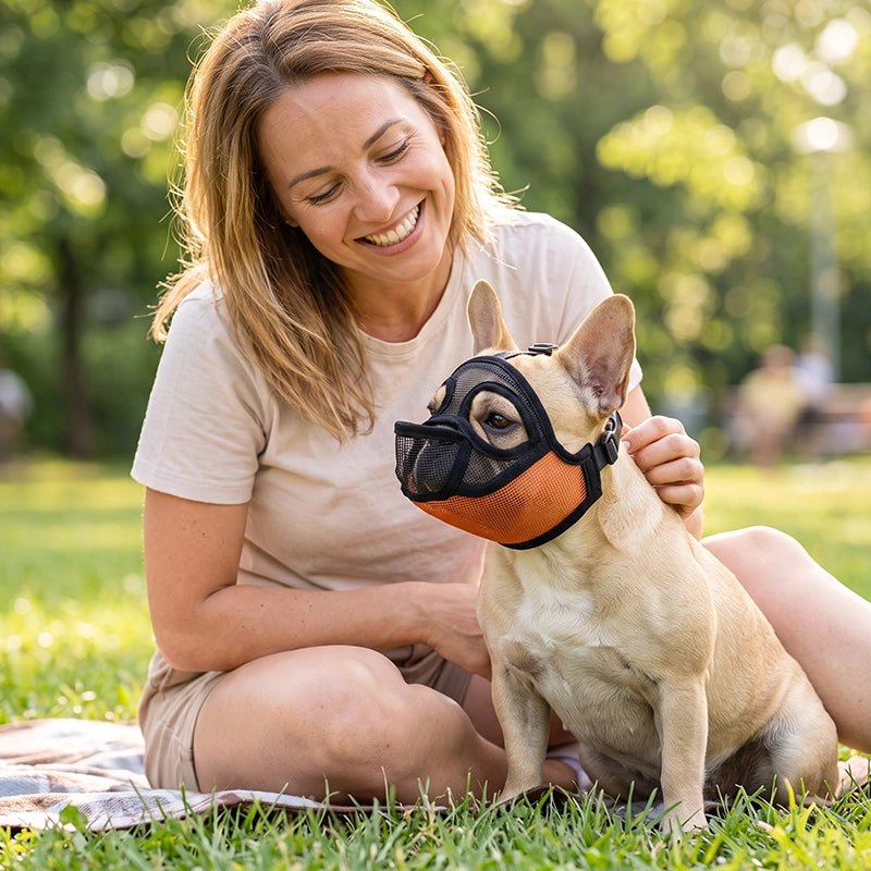 Muselière chien anti morsure | Respira™️ - Excursion Chien