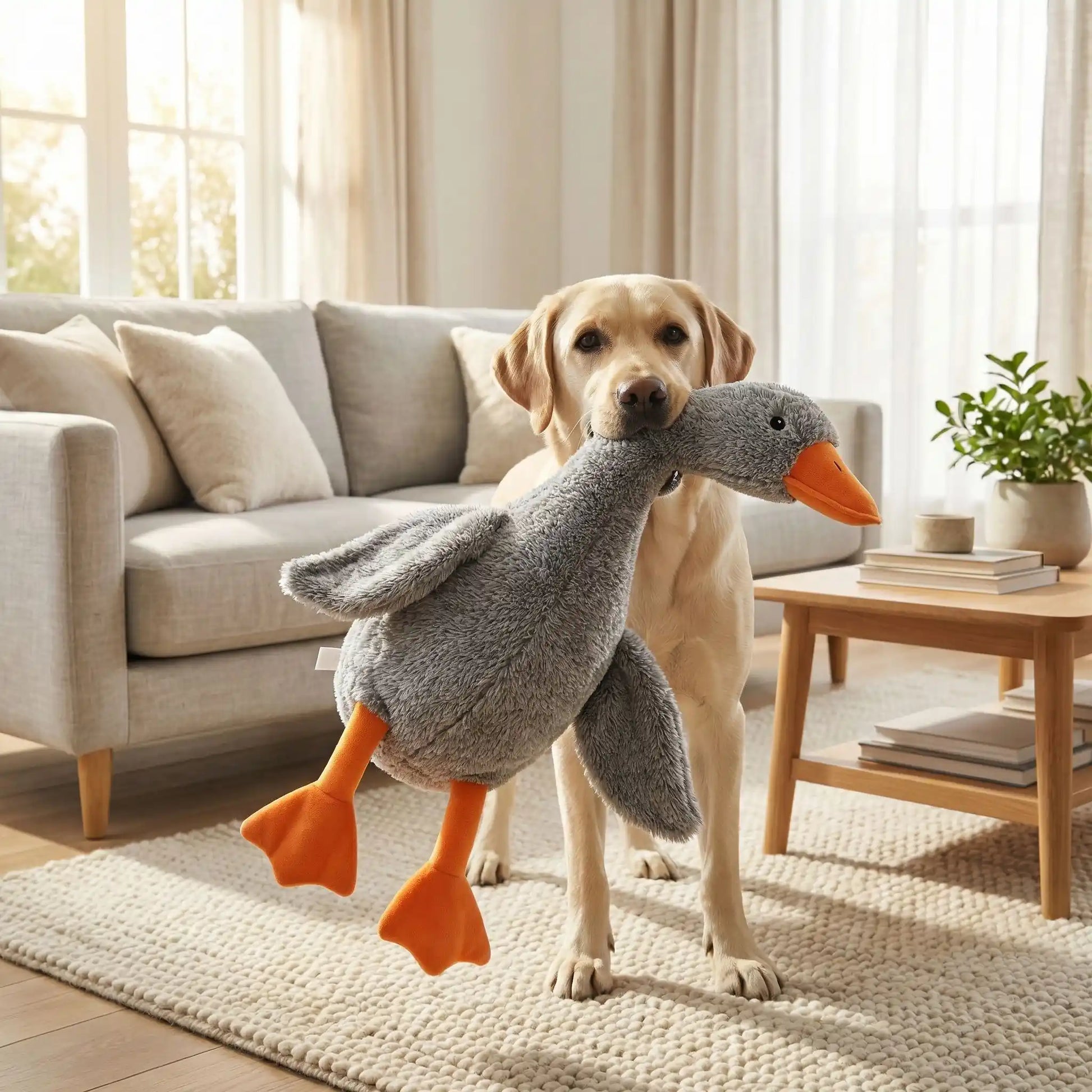 Peluche anti stress chien | Ultra - résistante - Excursion Chien