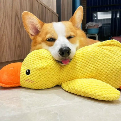 Peluche pour chien Anti - Stress | Canard Apaisant - Excursion Chien