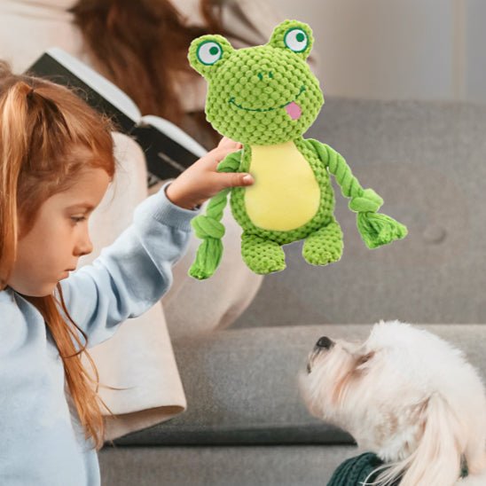 peluche pour chien qui stimule l'intelligence canine