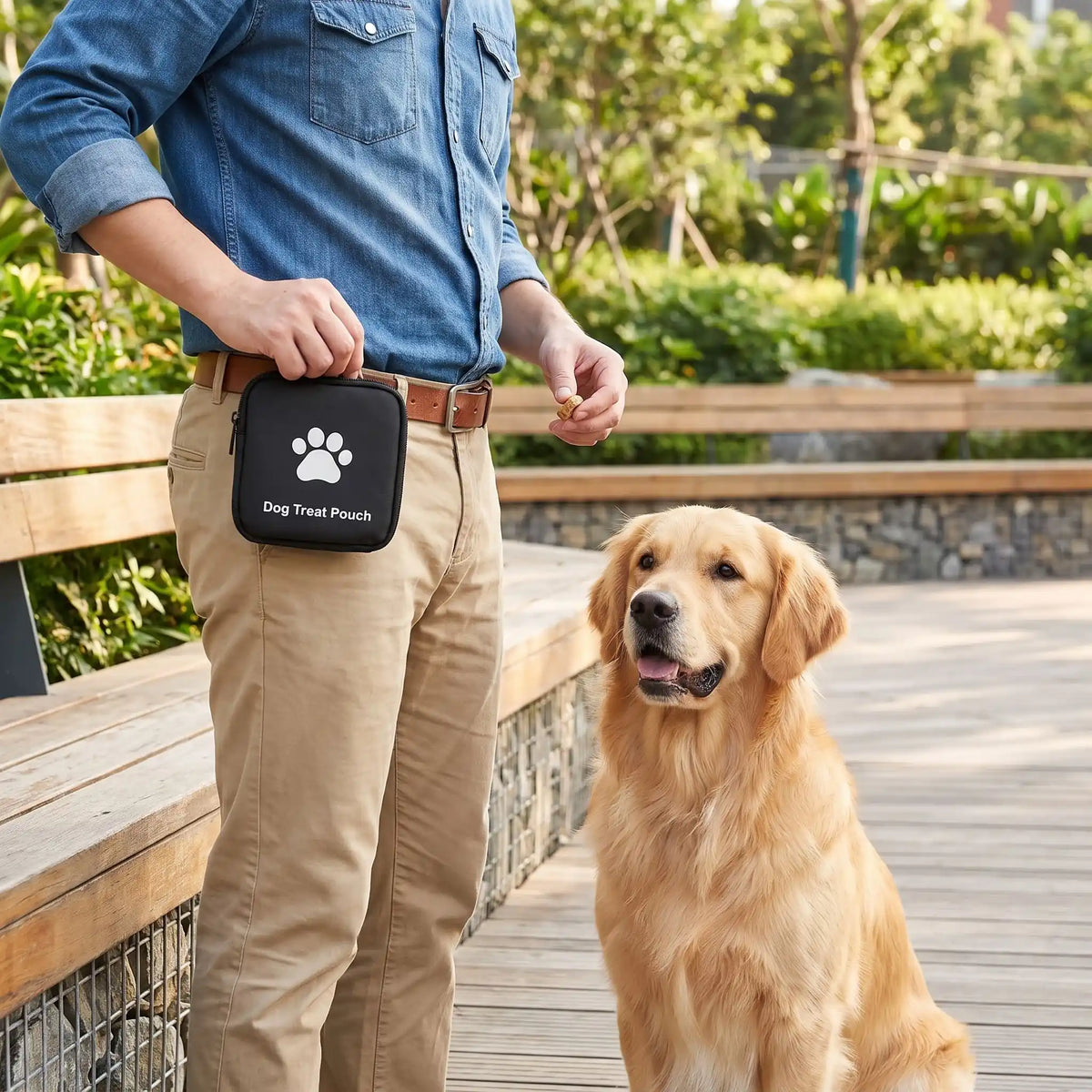 Sacoche friandise chien | AntiFuite - Excursion Chien