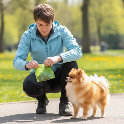 sacs a crotte pour chien qui protègent vos mains