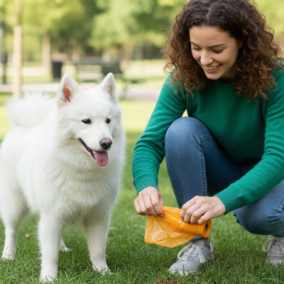 sacs a crottes chien parfumés qui neutralisent les odeurs