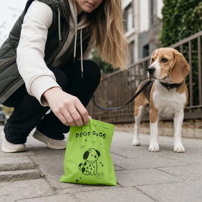 sacs à crottes ergonomique qui résiste aux conditions extérieures quotidiennes