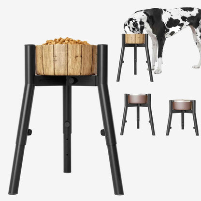 Support Gamelle pour Chien | Ajustable 3 hauteurs