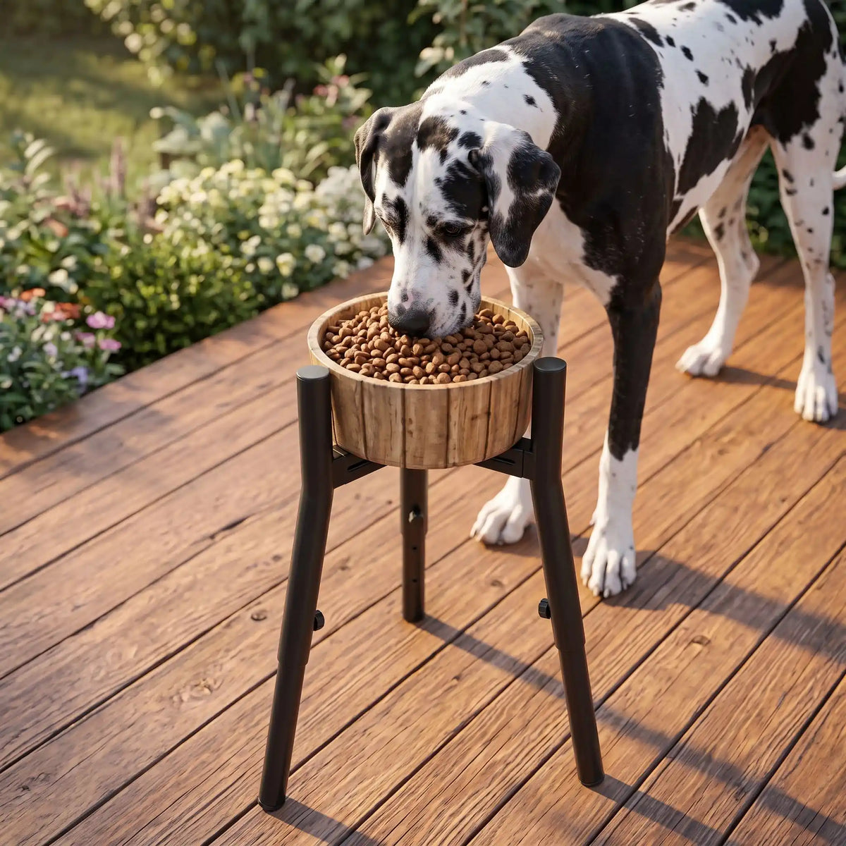 Support Gamelle pour Chien | Ajustable 3 hauteurs