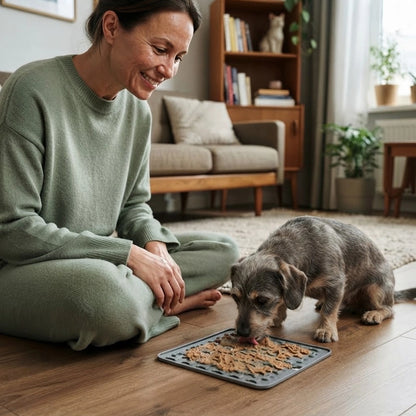 Tapis à lécher Chien | HappyLick™️