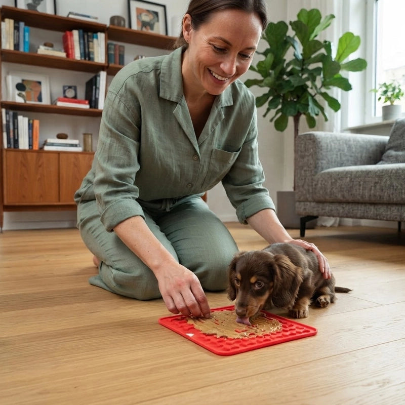 Tapis à lécher Chien | HappyLick™️