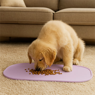 tapis absorbant gamelle chien qui protège votre intérieur