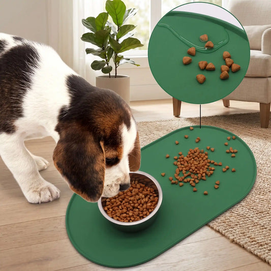 Tapis absorbant gamelle Chien | Silicone - Excursion Chien