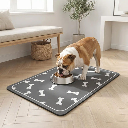 tapis chien gamelle absorbant qui change tout
