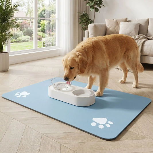 Tapis Chien Gamelle | Anti-Fuite - Excursion Chien