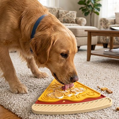 Tapis de léchage Chien action | Apaisant - Excursion Chien