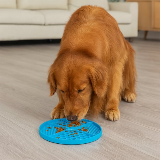 Tapis de lechage chien qui Ralentit l'ingestion