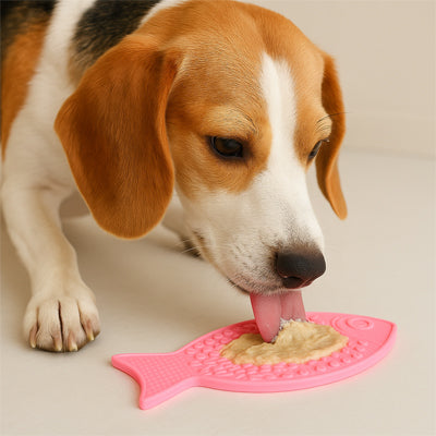 tapis de lechage pour chien compatible avec tous les aliments