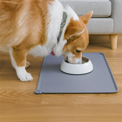 tapis gamelle pour chien anti-éclaboussures qui garde votre interieur propre