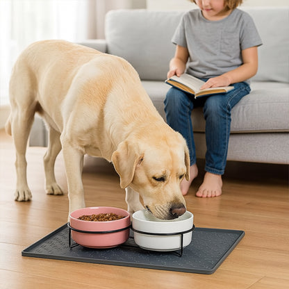 tapis gamelles chien facile à nettoyer